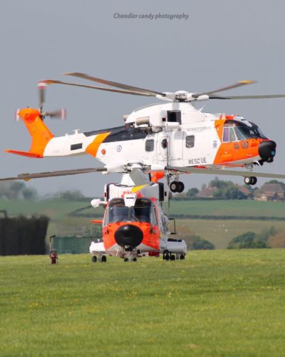 Norwegian AW101s at the Leonardo Helicopters facility in Yeovil. Photo submitted by Instagram user @callsign_chandler using #verticalmag