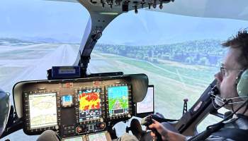The Norwegian Civil Aviation Authority qualified the new simulator on Feb. 15, 2024. REISER Photo