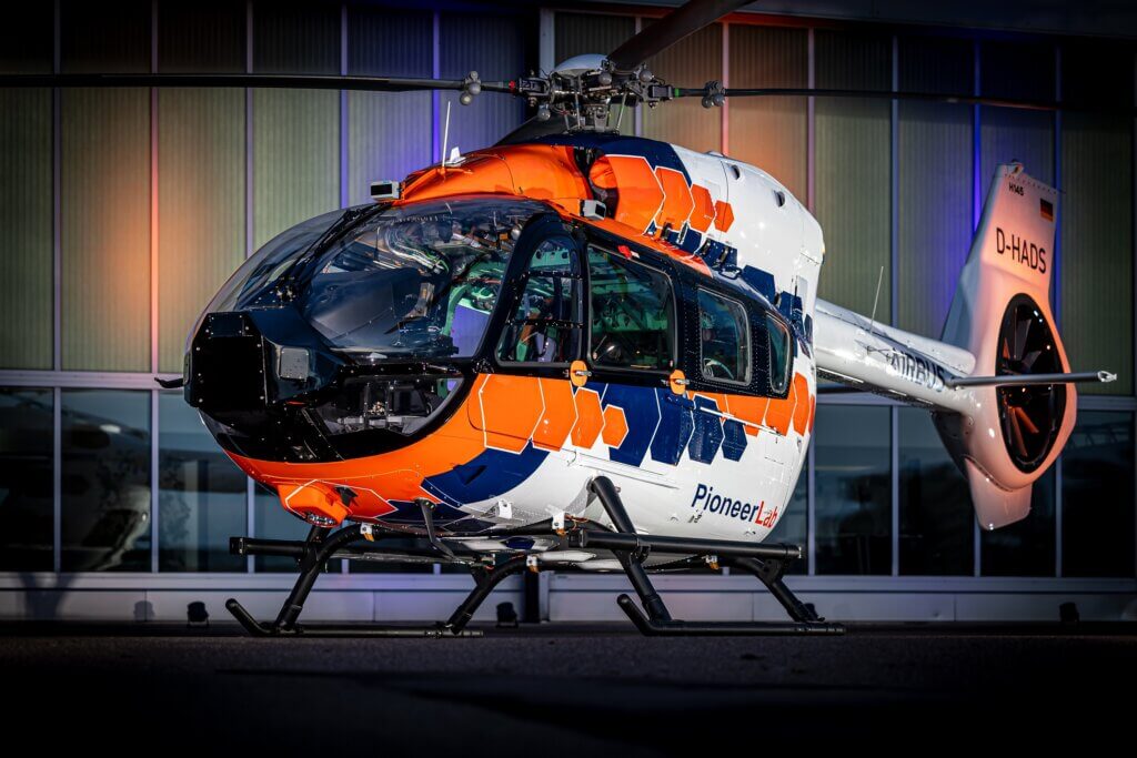 The Airbus PioneerLab demonstrator has been created to test new technologies that enhance efficiency and autonomy in twin-engine aircraft. Airbus Photo