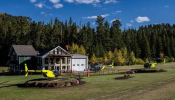 Aerial tourism flights over two National Parks in South Dakota would be completely grounded if a draft ATMP is passed. Dakota Rotors Photo