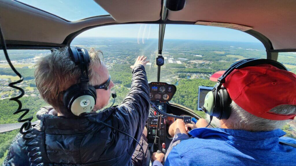 Jones typically plans for three training flights in the morning and three in the afternoon. Photo courtesy of Simon Jones