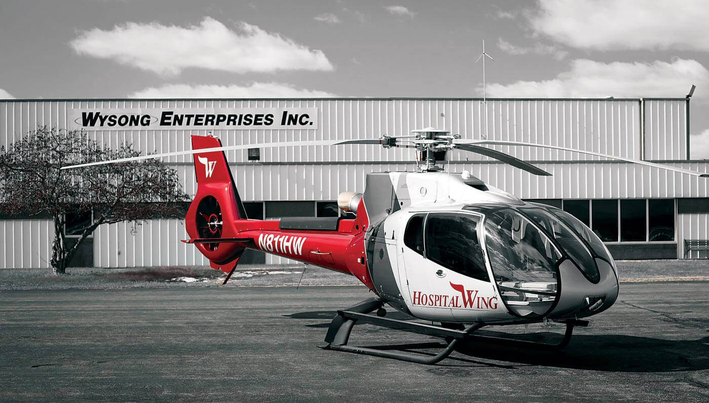 Wysong helicopter photo